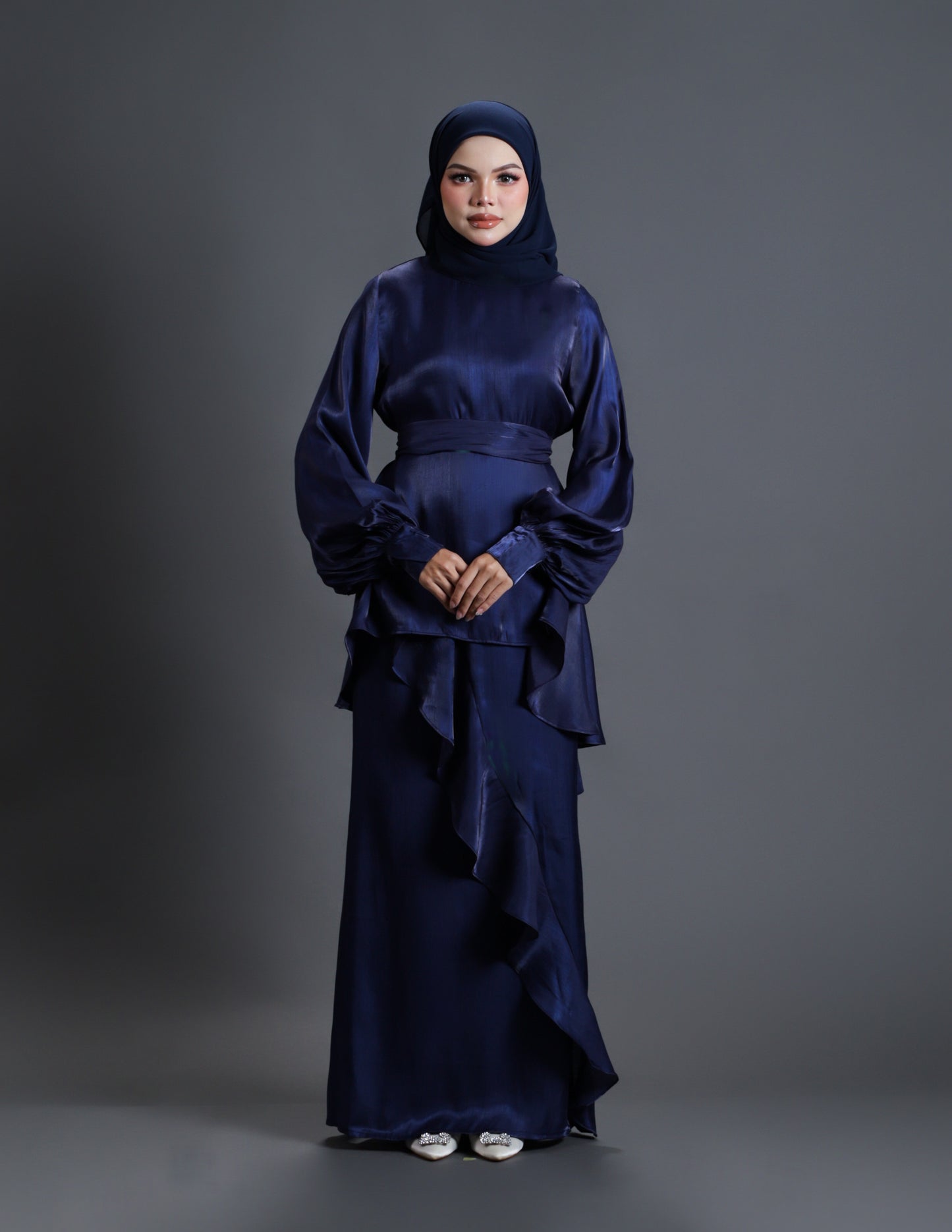 AINARA KURUNG (NAVY BLUE)