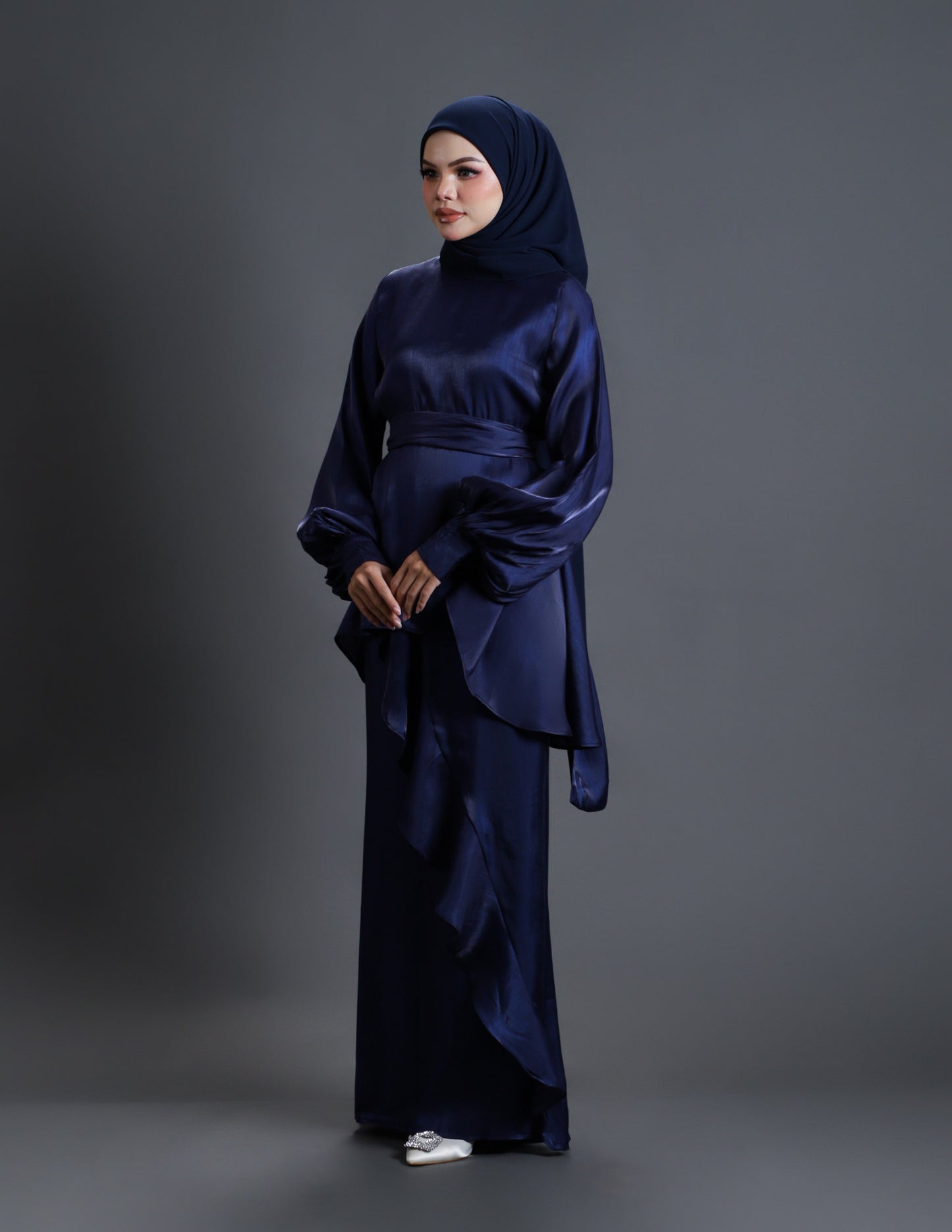 AINARA KURUNG (NAVY BLUE)