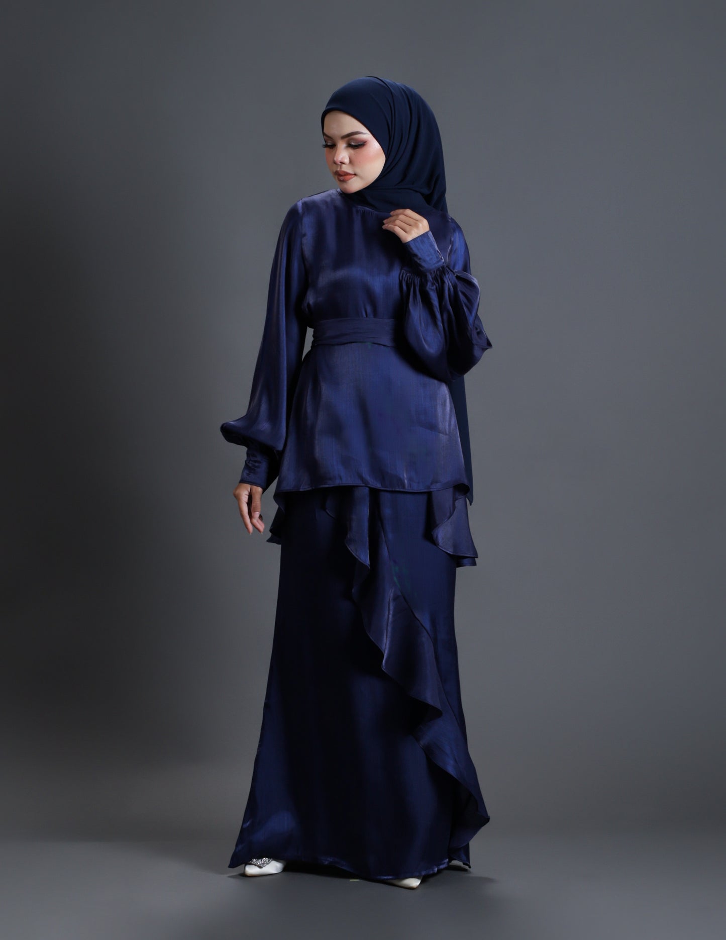 AINARA KURUNG (NAVY BLUE)