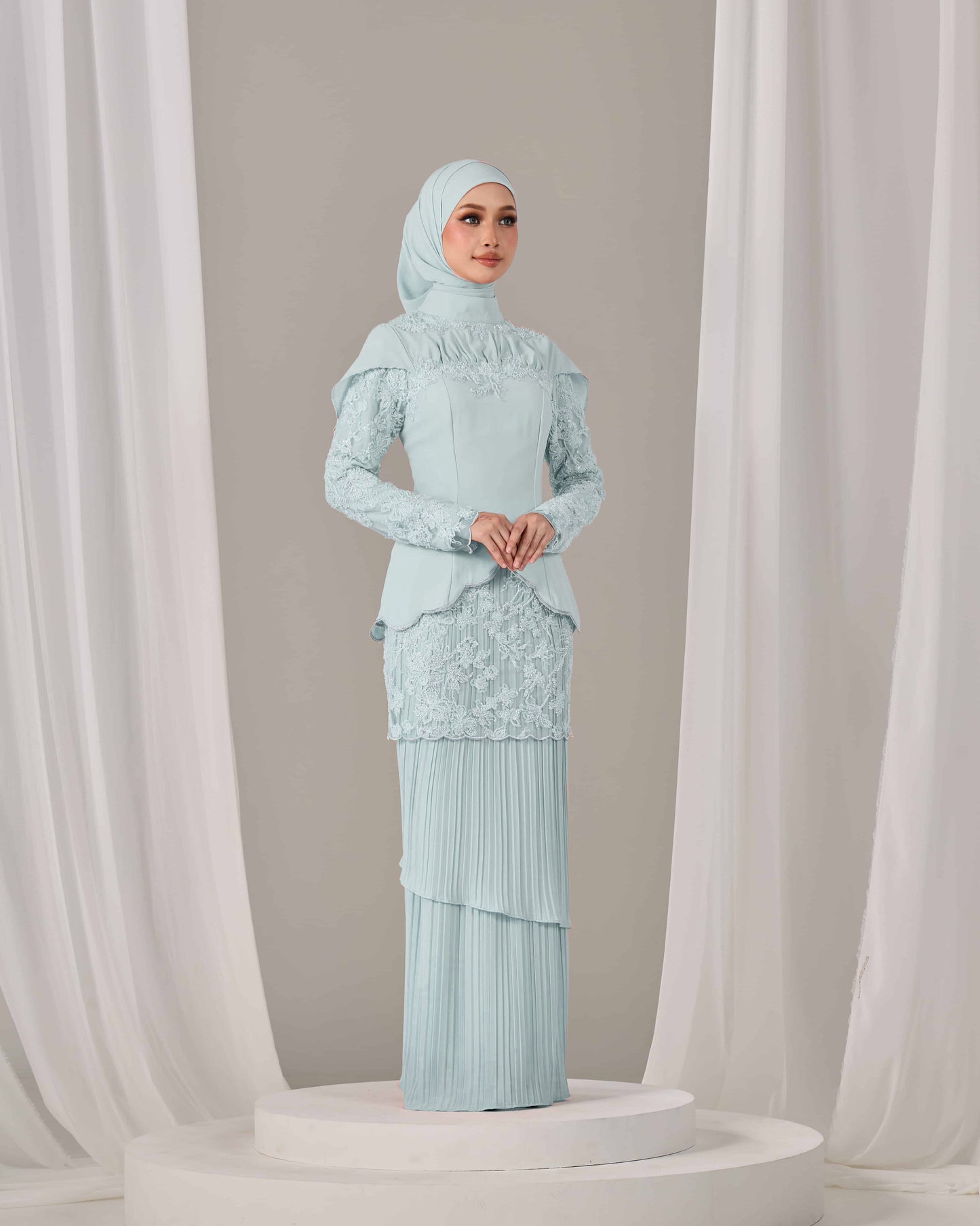 ALARA KURUNG (MINT GREEN)