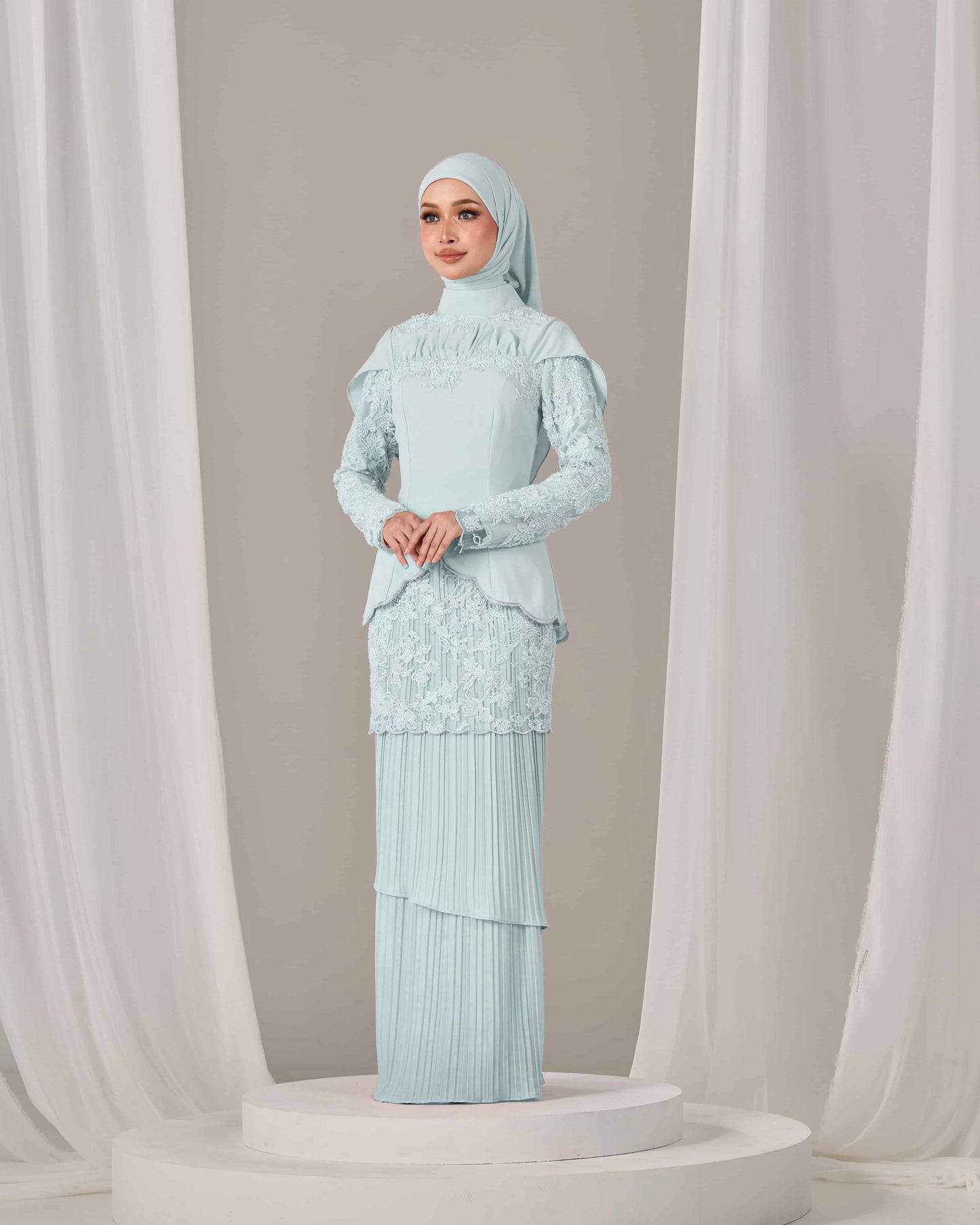 ALARA KURUNG (MINT GREEN)