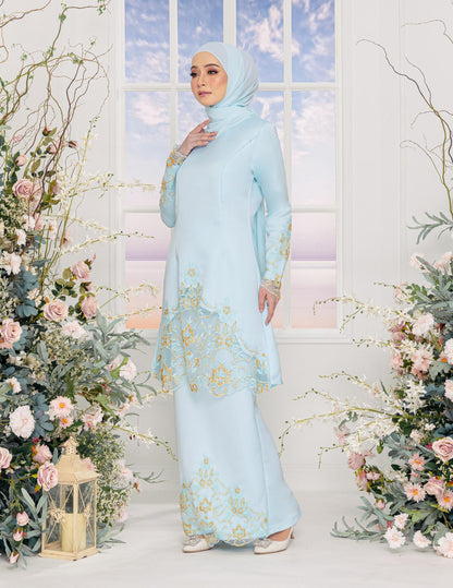 ALISA KURUNG (AQUA BLUE)