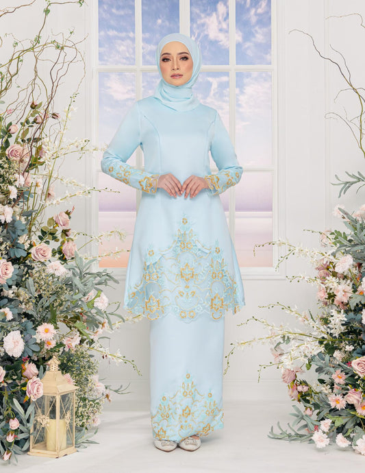 ALISA KURUNG (AQUA BLUE)