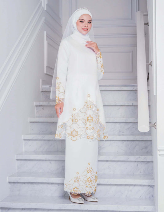 MINOR DEFECT ALISA KURUNG (WHITE)