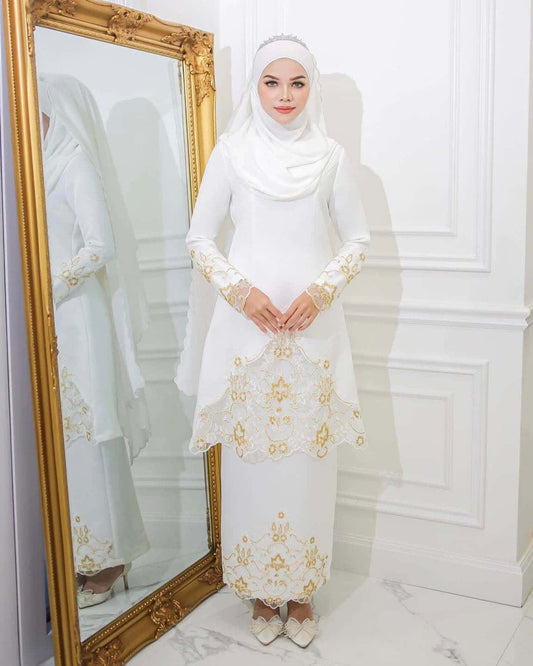 ALISA KURUNG (WHITE)