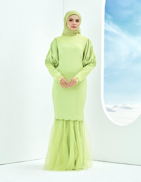 ALVA KURUNG (LIME GREEN)