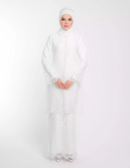 AMAYA KEBAYA (OF WHITE)