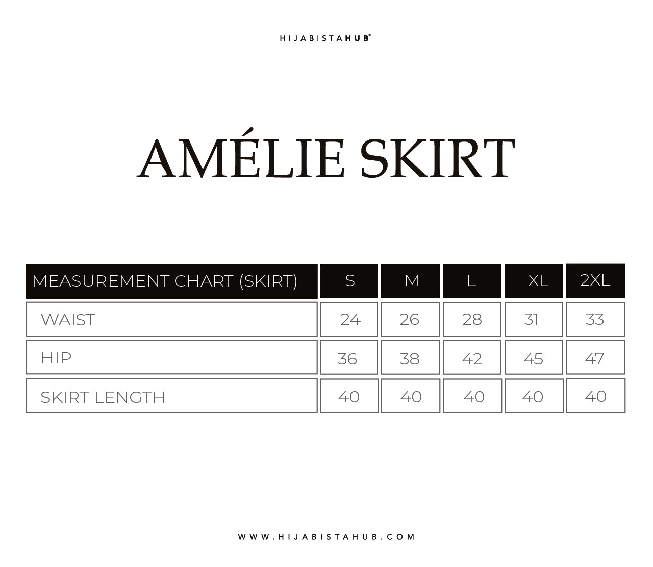AMÉLIE (BLACK)