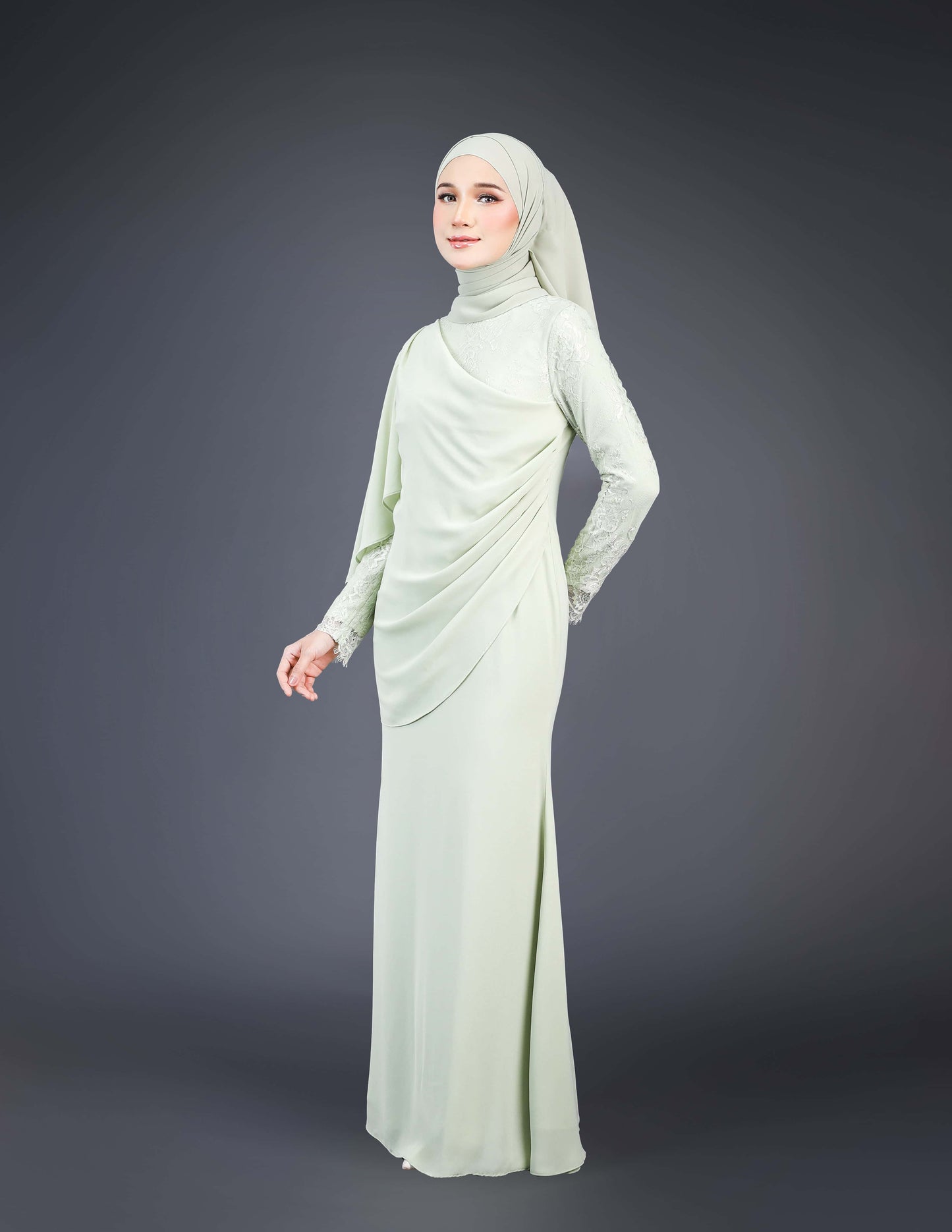 MINOR DEFECT ANNALEE DRESS (GREEN TEA)