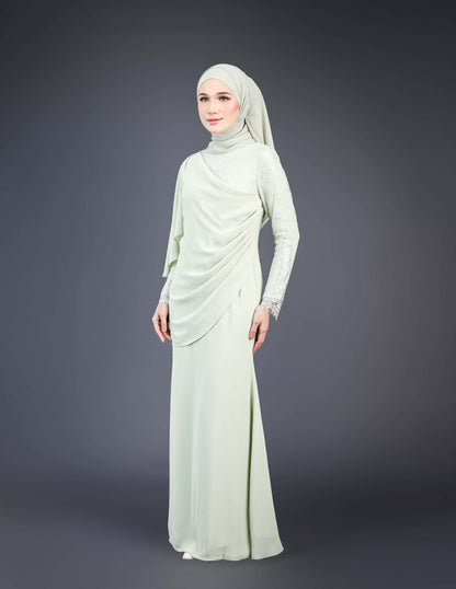 MINOR DEFECT ANNALEE DRESS (GREEN TEA)