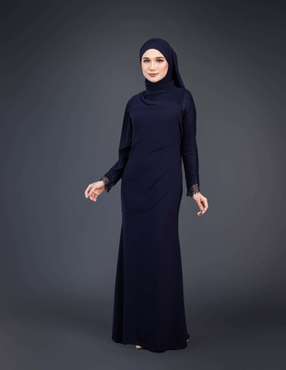 ANNALEE DRESS (NAVY BLUE)