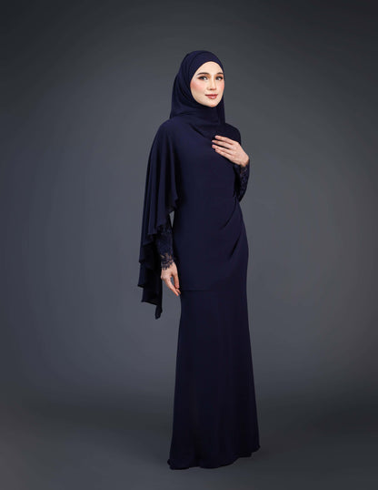 ANNALEE DRESS (NAVY BLUE)