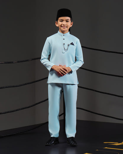 SOULTAN BAJU MELAYU FOR KIDS (AQUA BLUE)