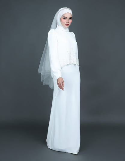 ARALYN DRESS (OFF WHITE)