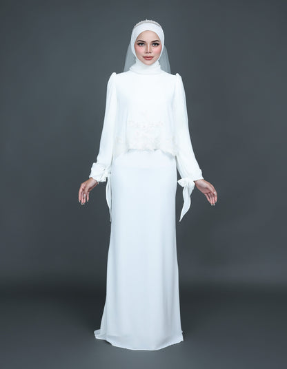 ARALYN DRESS (OFF WHITE)