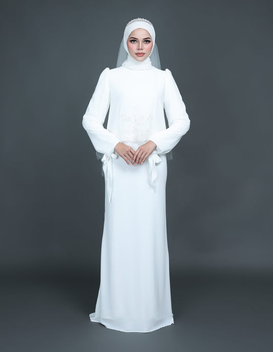 ARALYN DRESS (OFF WHITE)