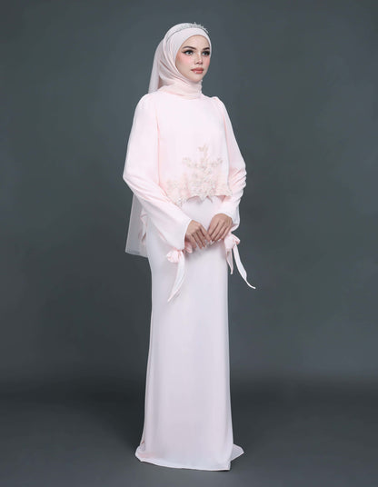 ARALYN DRESS (PEACH)