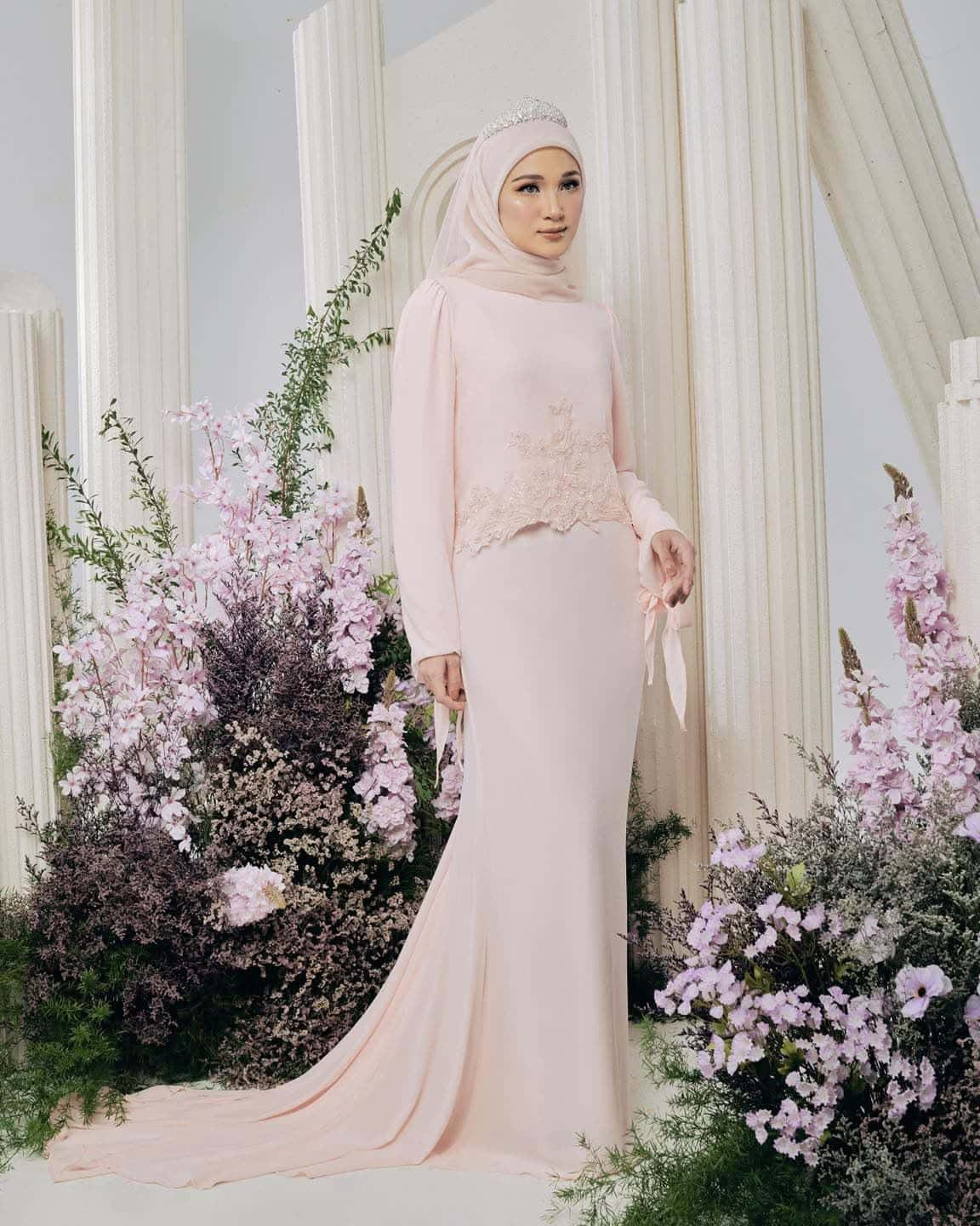 ARALYN DRESS (PEACH)