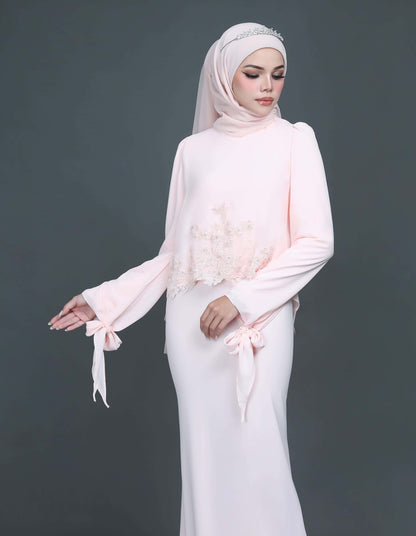 ARALYN DRESS (PEACH)