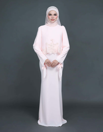 ARALYN DRESS (PEACH)