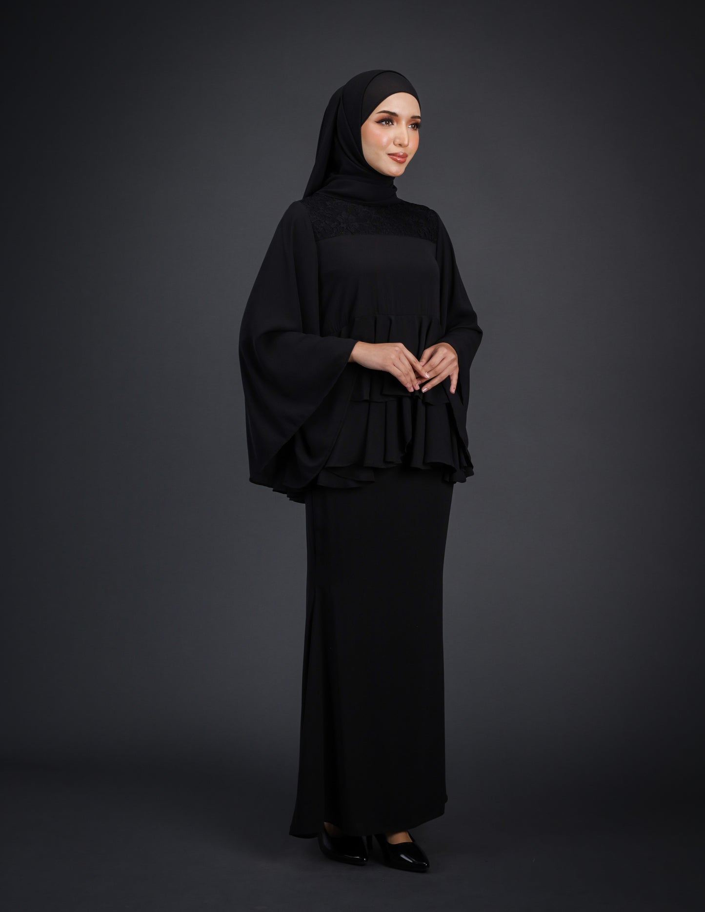 ARISSA KURUNG (BLACK)