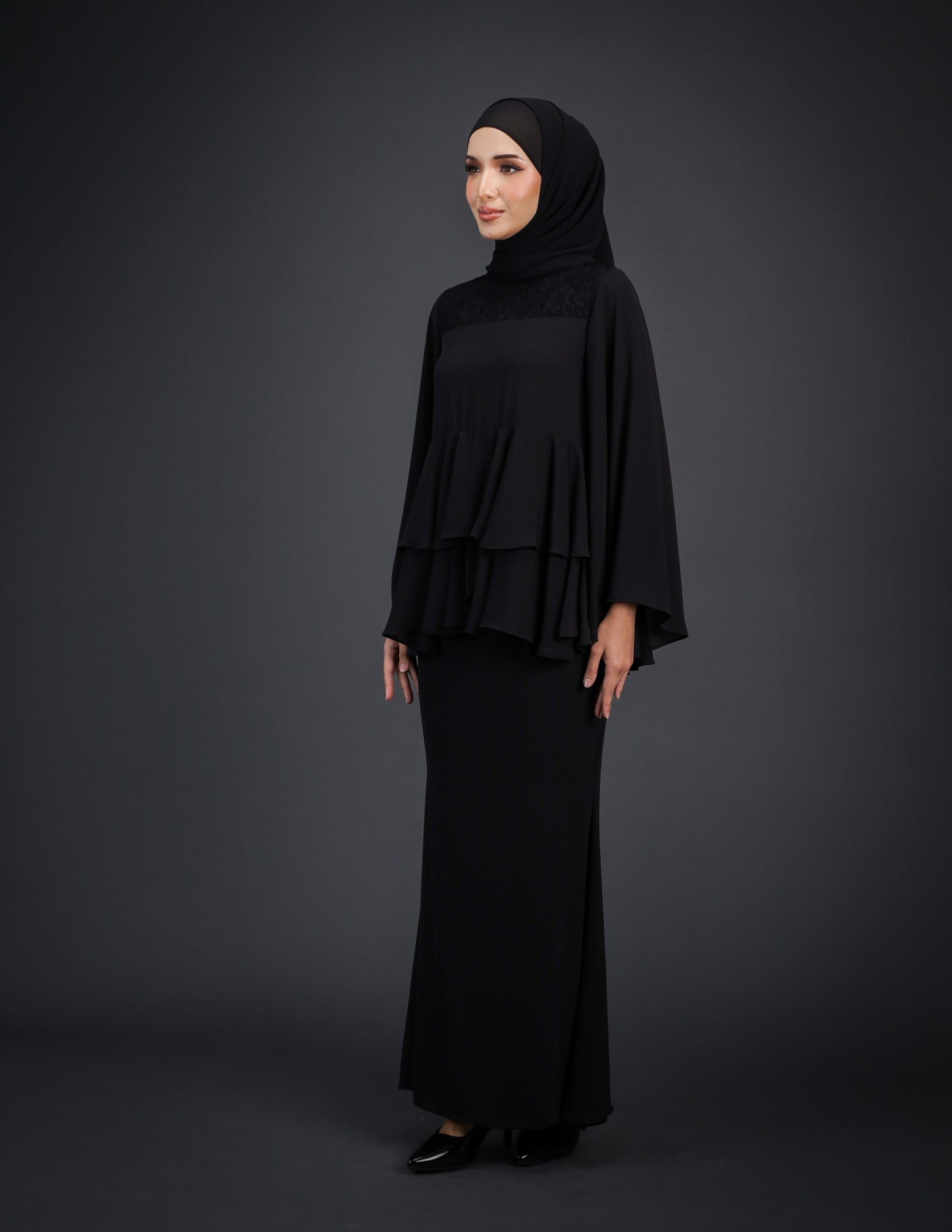 ARISSA KURUNG (BLACK)