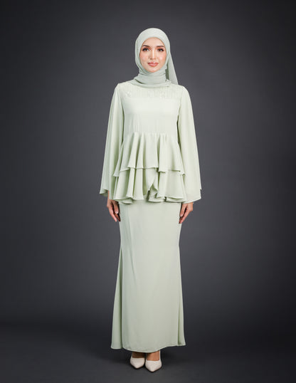 MINOR DEFECT ARISSA KURUNG (GREEN TEA)