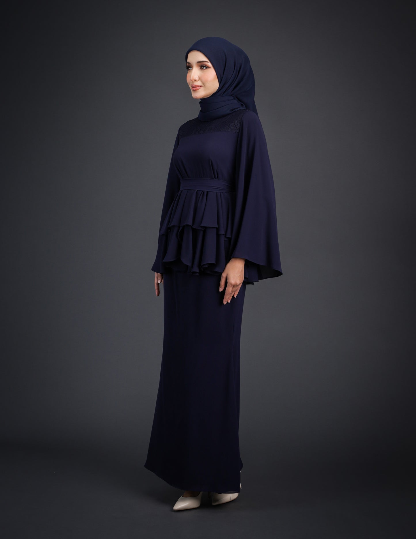 ARISSA KURUNG (NAVY BLUE)