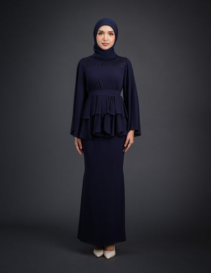 ARISSA KURUNG (NAVY BLUE)