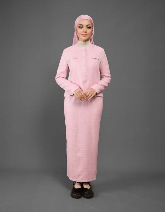 ARMANIE SUIT (DUSTY PINK)