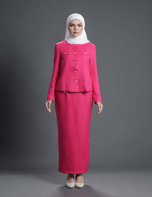 ARMANIE SUIT (HOT PINK)