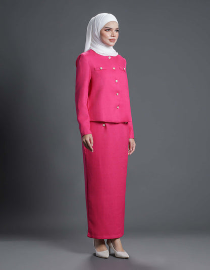 ARMANIE SUIT (HOT PINK)