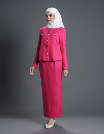 ARMANIE SUIT (HOT PINK)