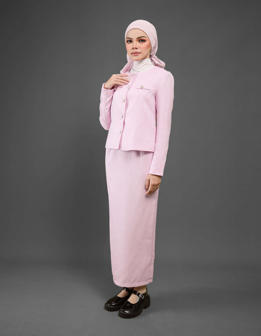 ARMANIE SUIT (LIGHT PINK)