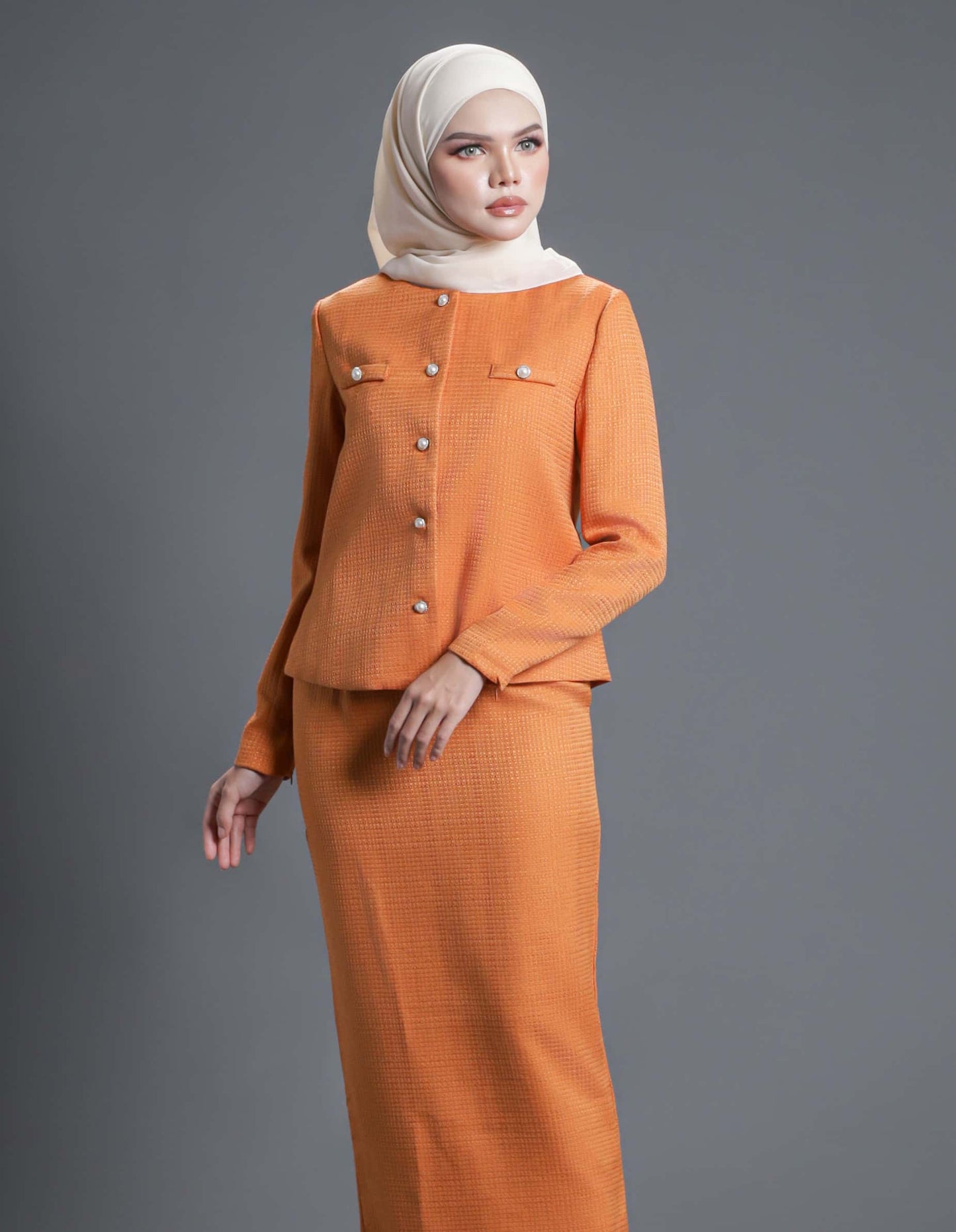 ARMANIE SUIT (ORANGE)