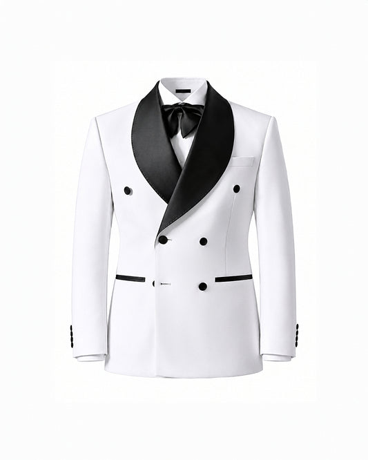 THE ASTOR DOUBLE BREASTED SUIT (OFF WHITE)