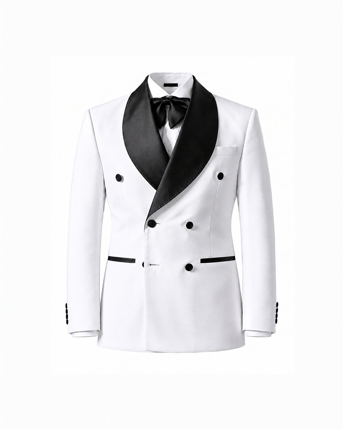 THE ASTOR DOUBLE BREASTED SUIT (OFF WHITE)