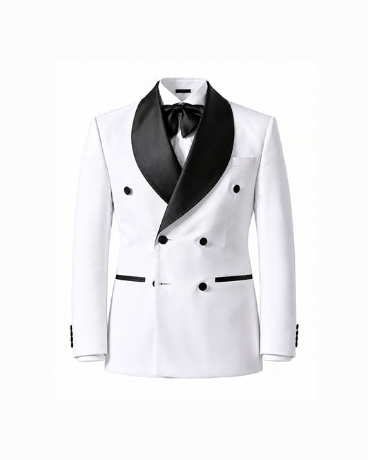 THE ASTOR DOUBLE BREASTED SUIT (OFF WHITE)