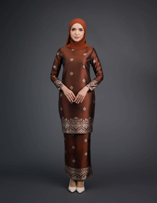 ASYIFA KURUNG (BROWN)