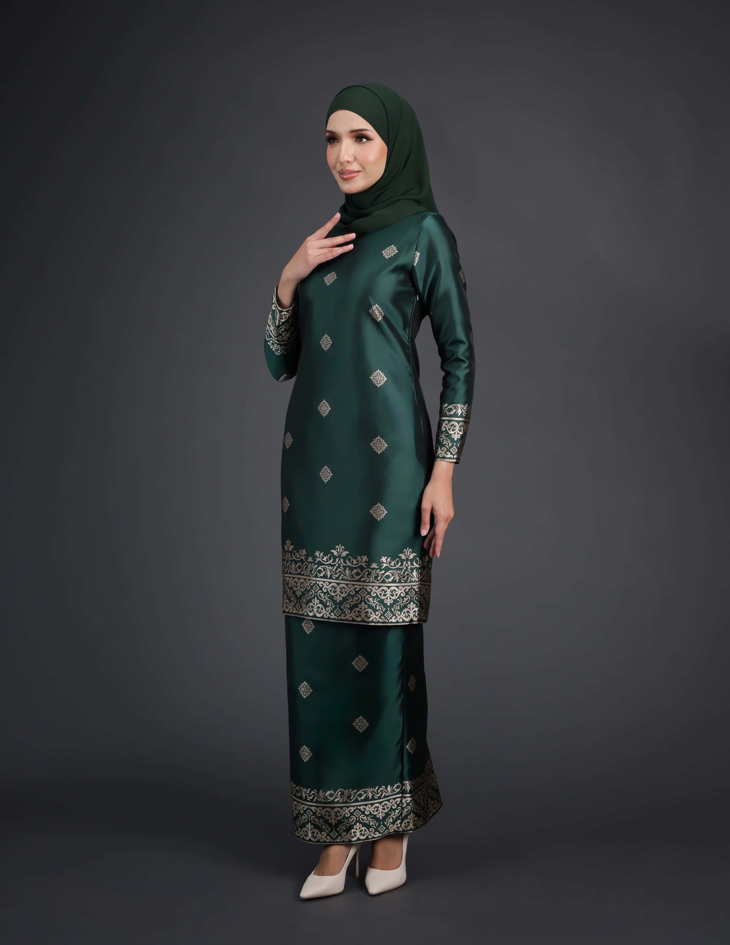 ASYIFA KURUNG (EMERALD GREEN)