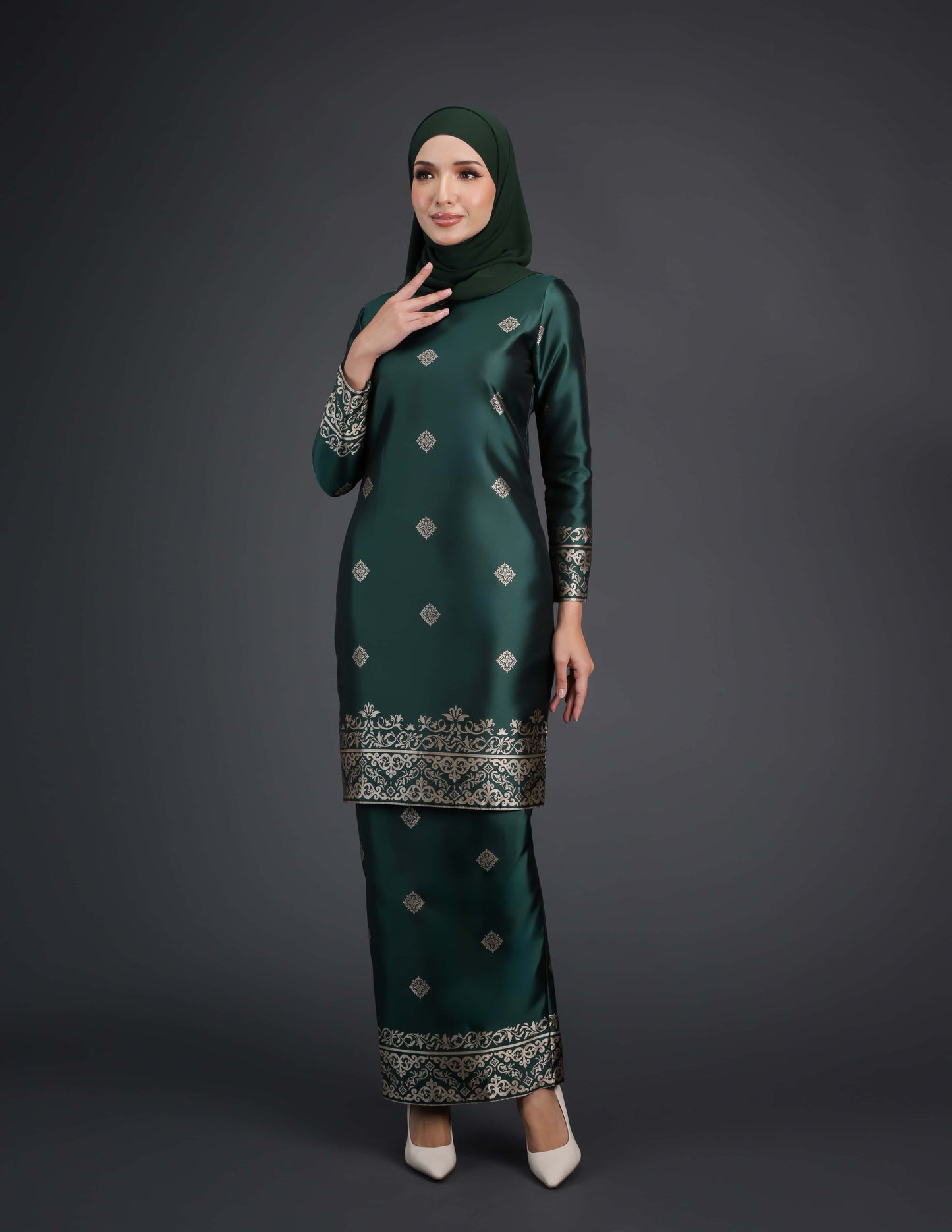 ASYIFA KURUNG (EMERALD GREEN)