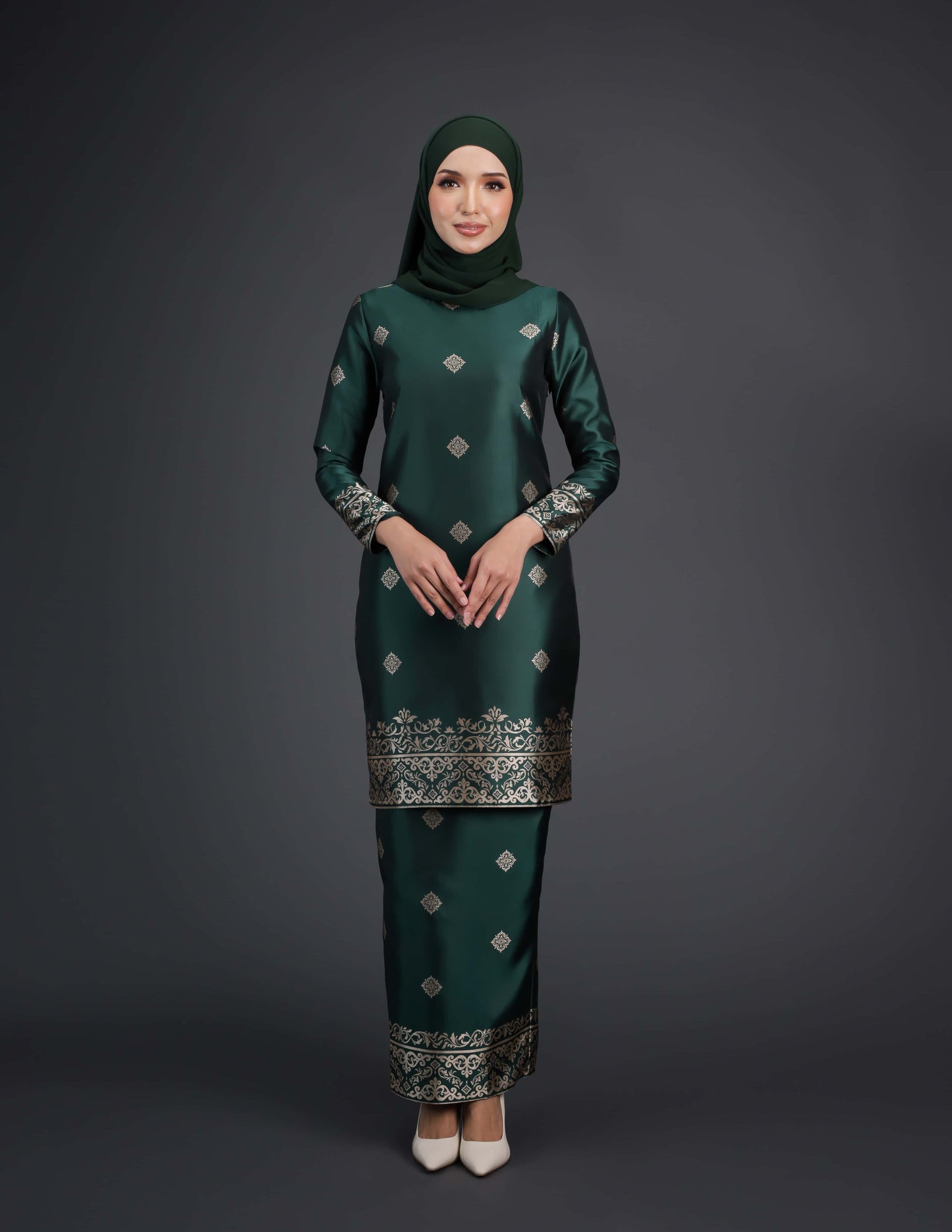 ASYIFA KURUNG (EMERALD GREEN)