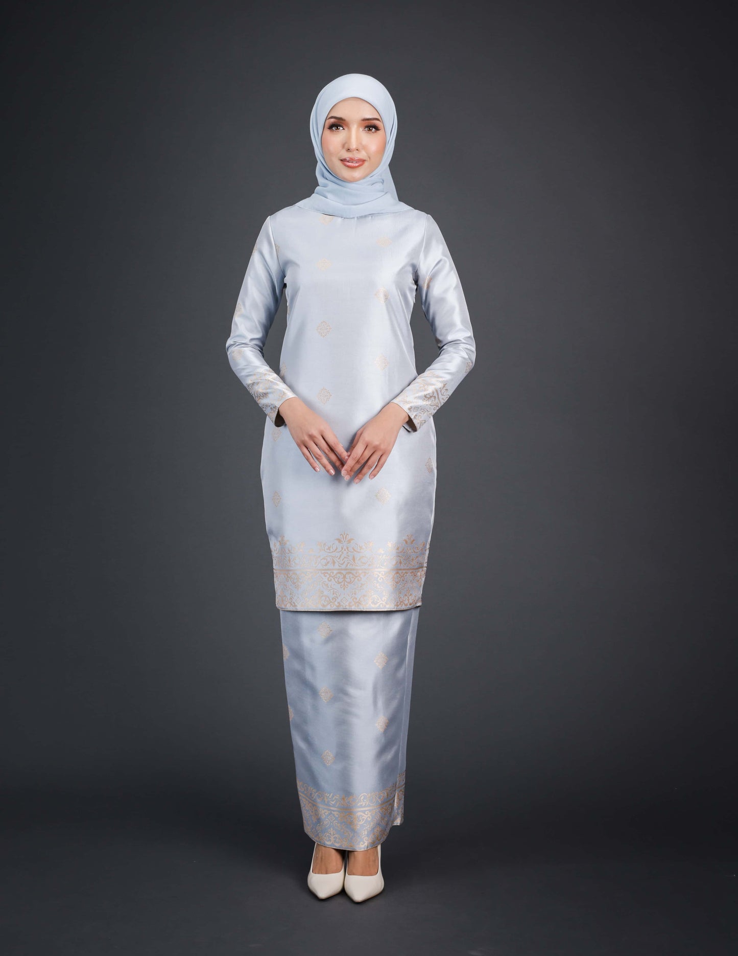 ASYIFA KURUNG (MISTY BLUE)