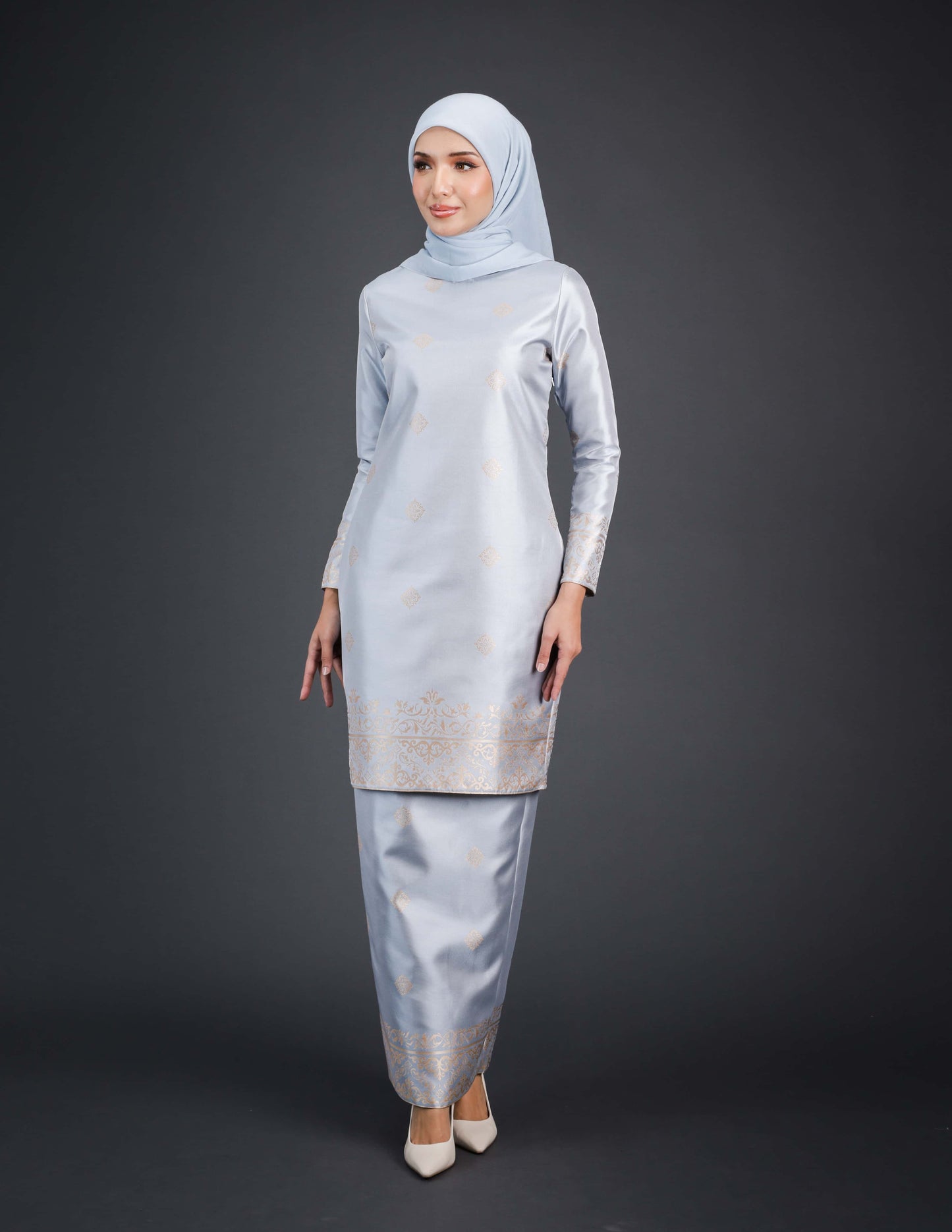 ASYIFA KURUNG (MISTY BLUE)