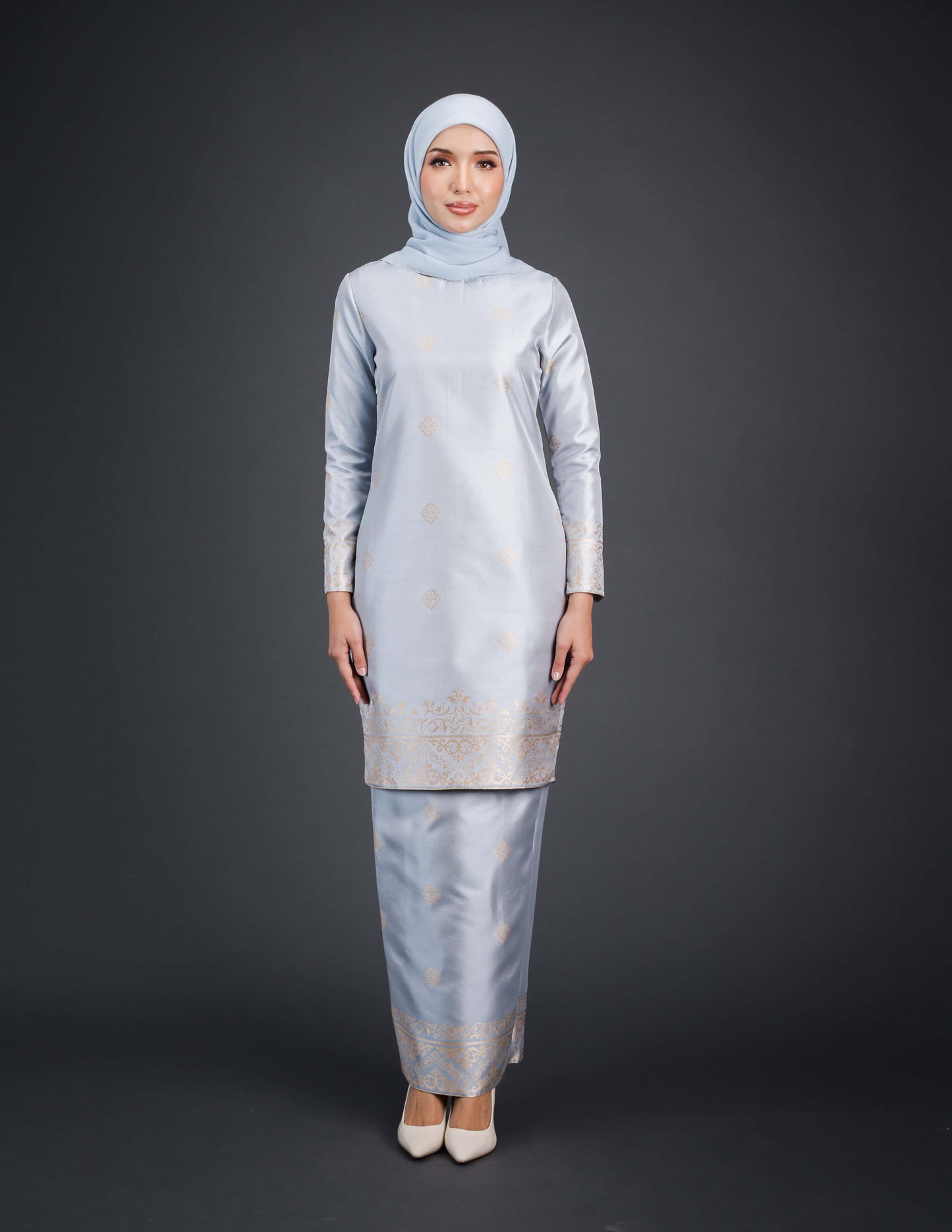 ASYIFA KURUNG (MISTY BLUE)