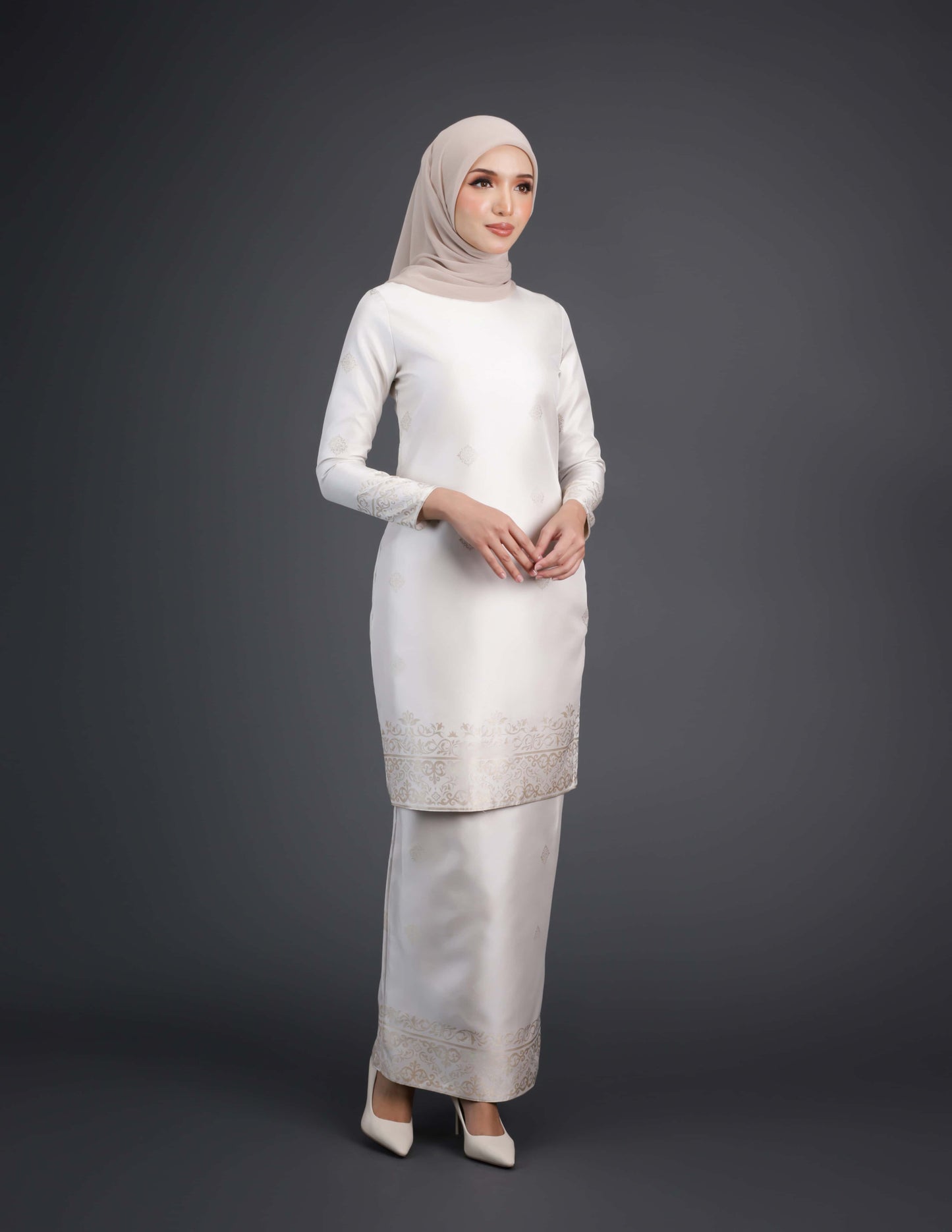 ASYIFA KURUNG (OFF WHITE)