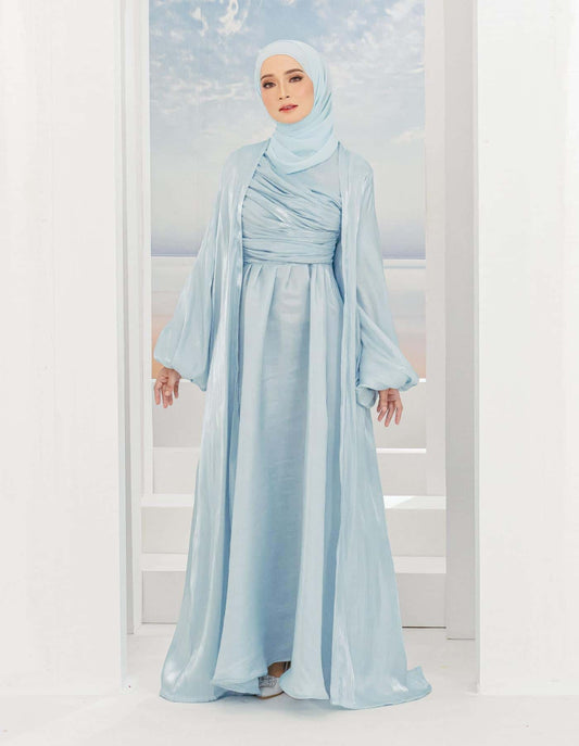 ATIFA ABAYA (BABY BLUE)