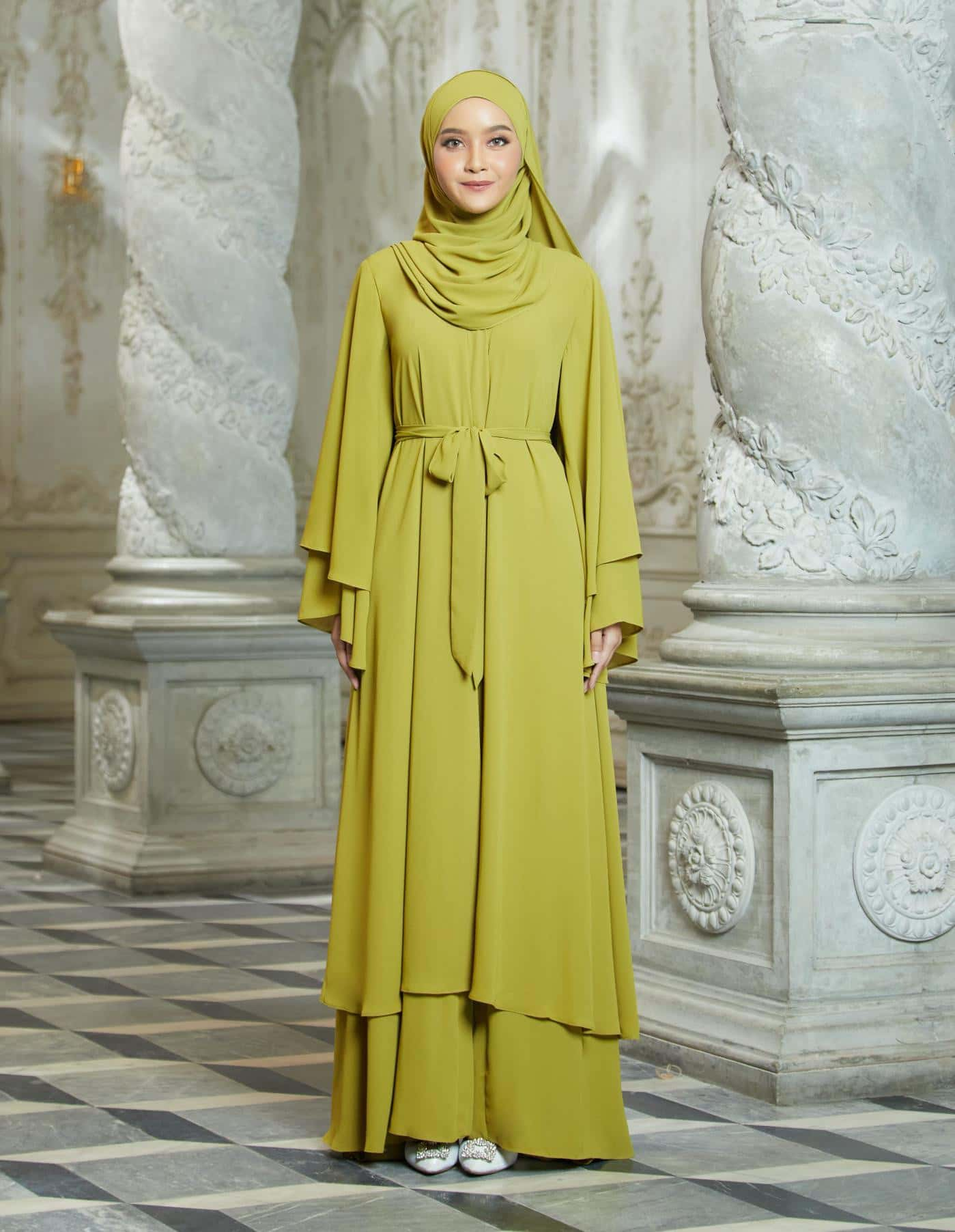 AULIYA ABAYA (OLIVE)