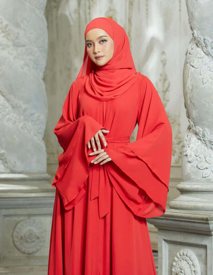 AULIYA ABAYA (RED CHILI)