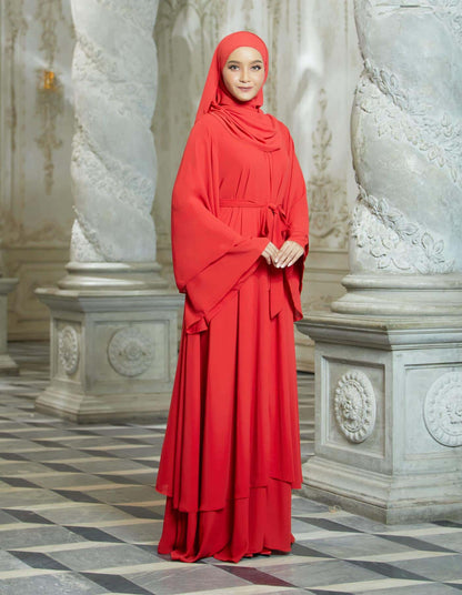 AULIYA ABAYA (RED CHILI)